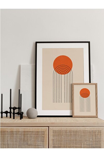 Postifull Minimalist and Aesthetic Wall Painting, Frameless Poster, Living Room, Kitchen and Office Wall Decoration