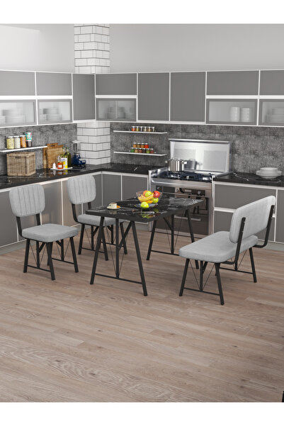 Mygusi Hayat 70x110 Bendir Mutfak Masası, Mutfak Masası Takımı, Yemek Masası,...