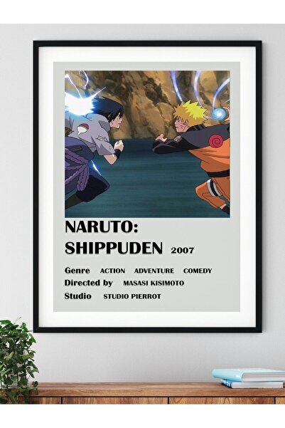 Postifull Naruto Anime Poster - Anime Ve Manga Duvar Dekoru - Çerçevesiz - Kalın Kuşe Kağıt