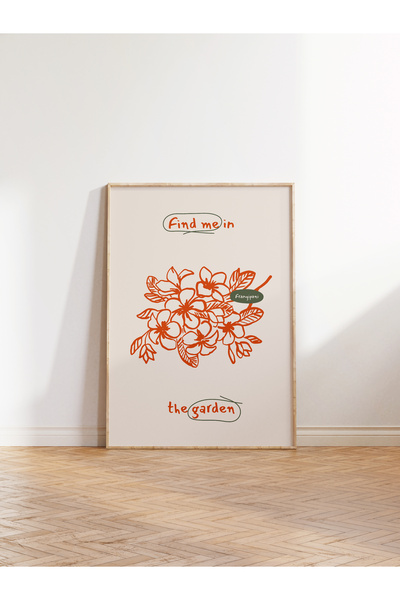 Postifull Botanik Poster - Ev Dekoru Estetik Poster - Flower Market Poster - ...