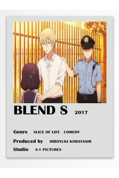 Postifull Αφίσα Anime - Χαρτί με χοντρή επίστρωση, διακόσμηση Duar χωρίς πλαίσιο