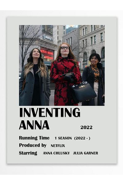 Postifull Investing Anna - Αφίσα χωρίς πλαίσιο - Διακόσμηση τοίχου - Αφίσες τηλεοπτικών σειρών και ταινιών - Χαρτί με χοντρή επίστρωση