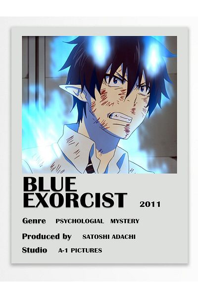 Postifull Αφίσα Anime - Χαρτί με χοντρή επίστρωση, διακόσμηση Duar χωρίς πλαίσιο