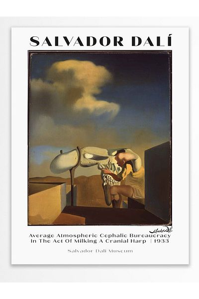 Postifull Αφίσα τοίχου Salvador Dali - Σειρά Art, Χοντρό χαρτί, Χωρίς πλαίσιο