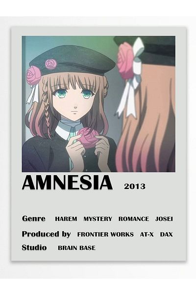 Postifull Αφίσα Anime - Χαρτί με χοντρή επίστρωση, διακόσμηση Duar χωρίς πλαίσιο