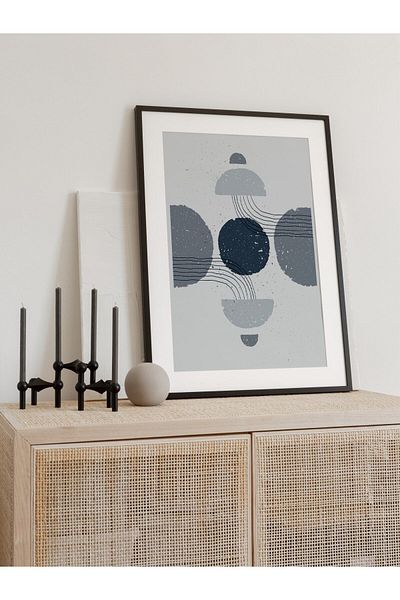 Postifull Poster cu desen botanic și estetică, decor de perete Boho, fără încadrare 15 cm X 21 cm, pictură de perete de dimensiuni medii