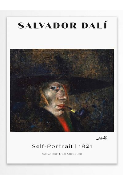 Postifull Αφίσα τοίχου Salvador Dali - Σειρά Art, Χοντρό χαρτί, Χωρίς πλαίσιο