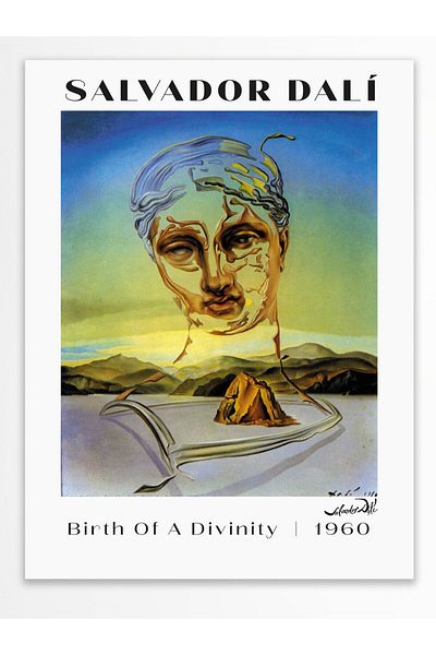 Postifull Αφίσα τοίχου Salvador Dali - Σειρά Art, Χοντρό χαρτί, Χωρίς πλαίσιο