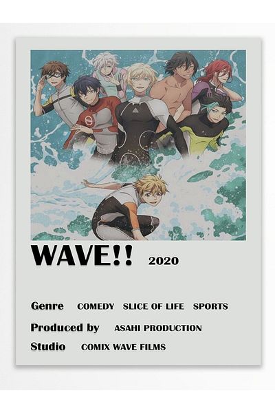 Postifull Αφίσα Anime - Χαρτί με χοντρή επίστρωση, διακόσμηση Duar χωρίς πλαίσιο