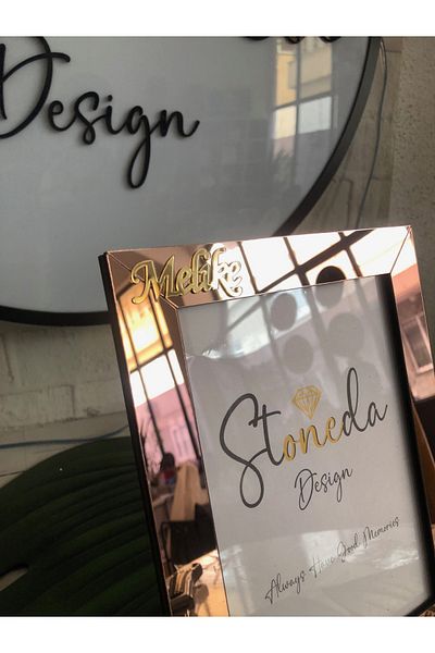 Stoneda Rose Gold 13X18 Photo Frame - Pvc Protected