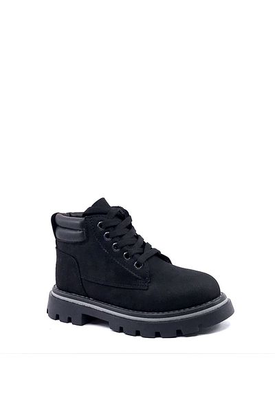 Arzen 4529 Μαύρες χειμερινές μπότες Thermo Sole για αγόρια