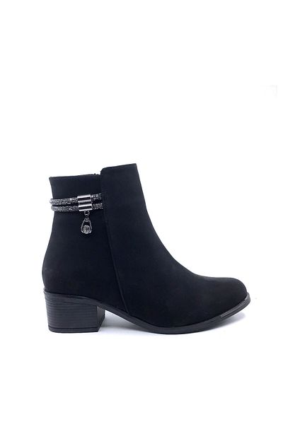 AYAKKABIMOOD Cizme de damă Shoesmood Mht 916 Black 5 Cm Emerald