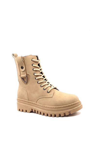 AYAKKABIMOOD Shoesmood Mht 920 Nut Γυναικείες Μπότες