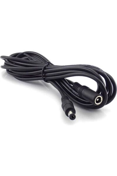 DESTE ELEKTRONİK Adaptör Uzatma Dc Dişi Erkek Adaptör Uzatma Kablosu 5.5mm * ...