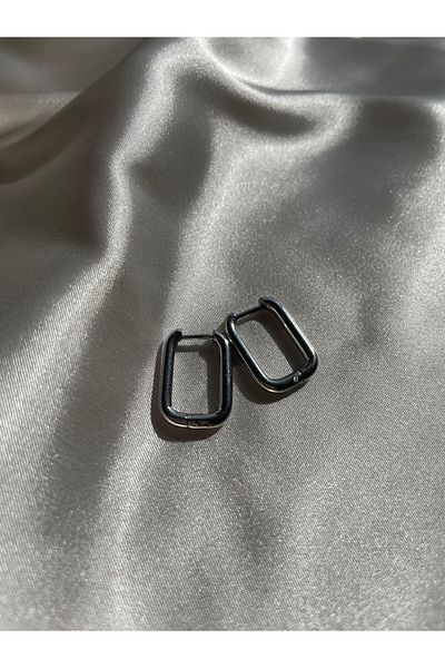 sorella ACCESSORY SILVER STEEL EARRING RECTANGULAR CASUAL