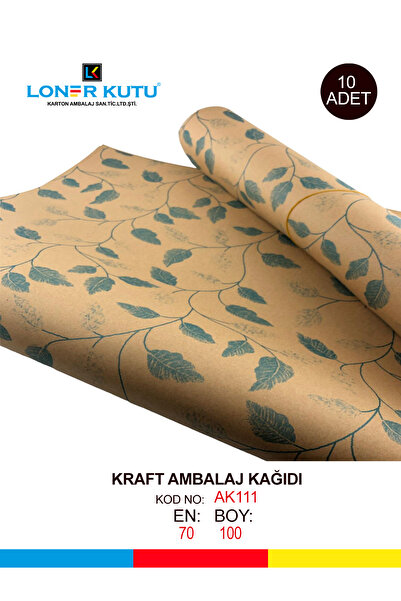 Loner Kutu Kraft Kağıt Ambalaj Kağıdı Hediye Kağıdı Kraft Kutu Yılbaşı Çeyiz ...
