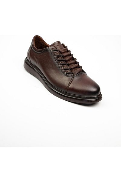 PATRON SHOES Мъжки ежедневни обувки с връзки от кожа