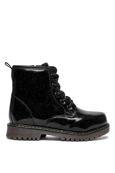PEPİNO KİDS Pepino FK23-705 Filet Kız Çocuk Klasik Bot Siyah