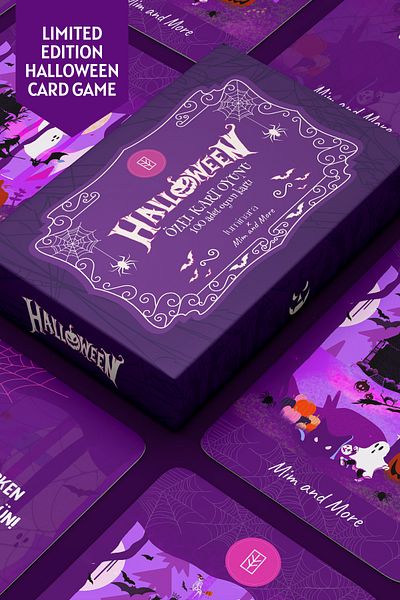 Mim and More Halloween Boxed Card Game Set