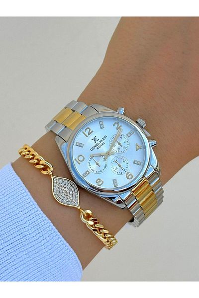 Daniel Klein Dk.ft.1.105 Steel Cord 30 Mt Water Resistant New Season Stylish Design Wristwatch