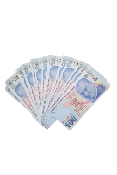 POPKONSOL Düğün Parası Sahte Para 200 Adet Şaka Oyun Parası 100 TL