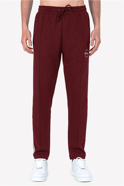 Lescon Ανδρική φόρμα αθλητική κάτω 23ntes001120-008 Claret Red