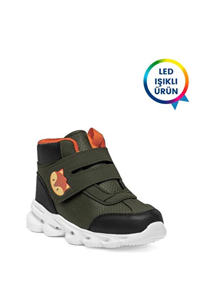 Cool Kids Riwi Erkek Çocuk Işıklı Outdoor Bot Haki