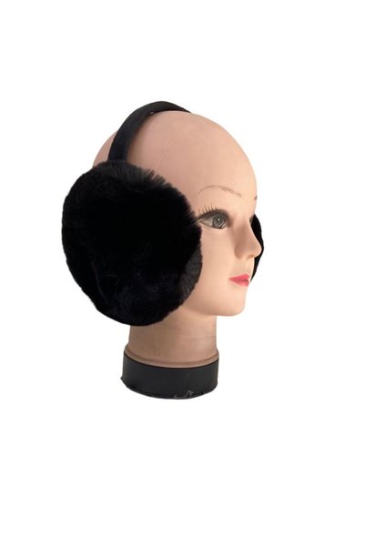 Allen Accessories Kadın Kulak Isıtıcı Tüylü Kulaklık Kışlık