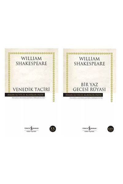 TÜRKİYE İŞ BANKASI KÜLTÜR YAYINLARI William Shakespeare - Venedeik Taciri - B...