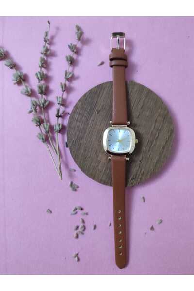 Force Vintage Kadın Kol Saati Yeni Moda Deri Kordon Kol Saati