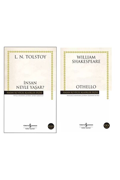 TÜRKİYE İŞ BANKASI KÜLTÜR YAYINLARI İnsan Neyle Yaşar? - Othello Shekespera