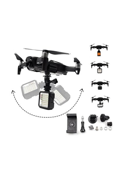 Startrc Dji Mavic Air Çok Fonksiyonlu Açı Ayarlı Mafsal Kit Işık Ve Kamera Ta...