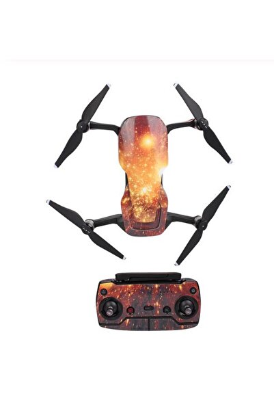 Profisher Dji Mavic Air Için Splendid Firework Su Geçirmez Pvc Cilt Çıkartma Seti