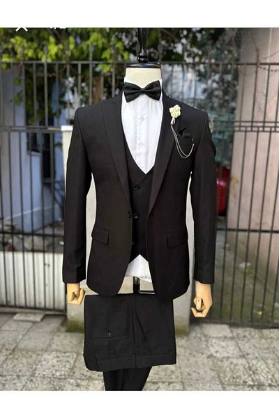 FRİYA Tuxedo Slim Fit (butoniere și papion)