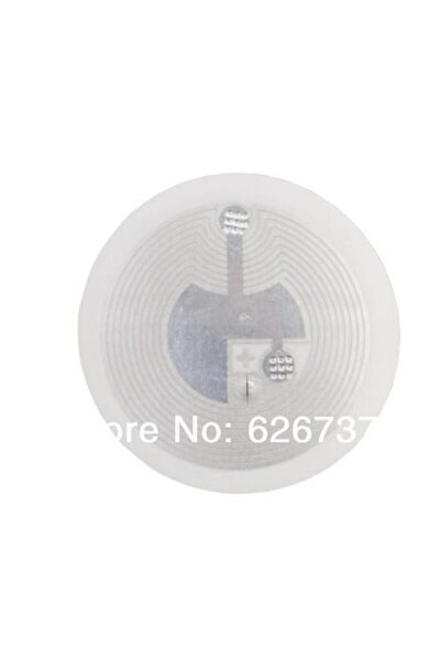 Profisher Ntag216 Beyaz Nfc Etiket Protokolü Iso14443a 888 Bayt 10lu Paket