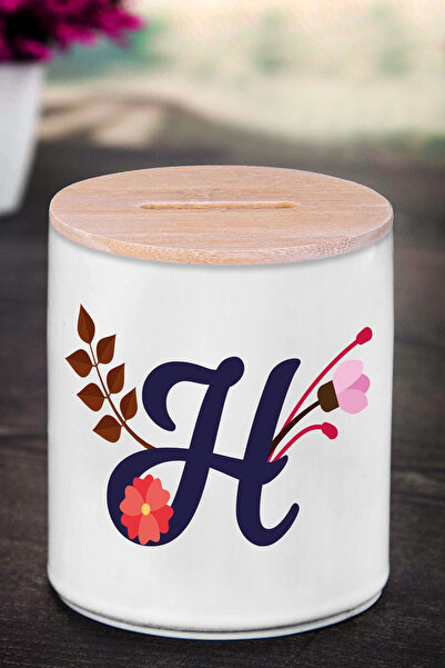 Bytwo Kasica prasica sa slovom H (keramika) - Cveta Priroda H - k219