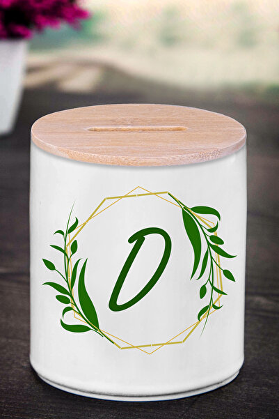 bymat Kasica prasica sa slovom D (KERAMIKA) - Kursiv D - K251