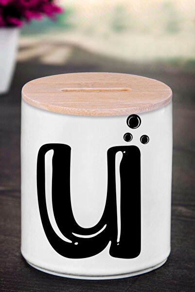 Bytwo Kasica prasica sa slovom U (KERAMIKA) - Komično U - K123