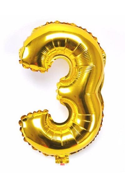 Profisher Giant Foil Balloon 80cm Number, Party Decoration Material, Birthday