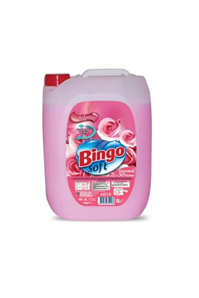 Bingo Soft Yumuşatıcı 5 Lt. Gülpembe