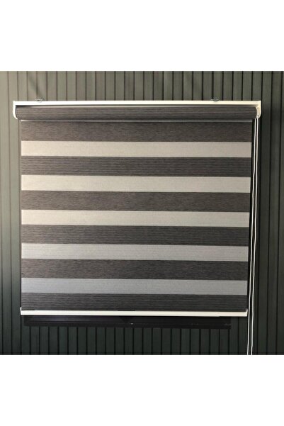 Lotus Star Pliseli ve Düz Zebra Stor Brillant Perde - Mutfak - Oturma Odası - Salon - Star V4