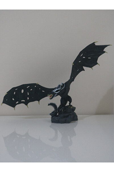 House Of Figure Game Of Thrones Viserion Ice Dragon Figure -24x13x40cm-dekorasyon--dekoratif Raf Ürünü-hobi-figür