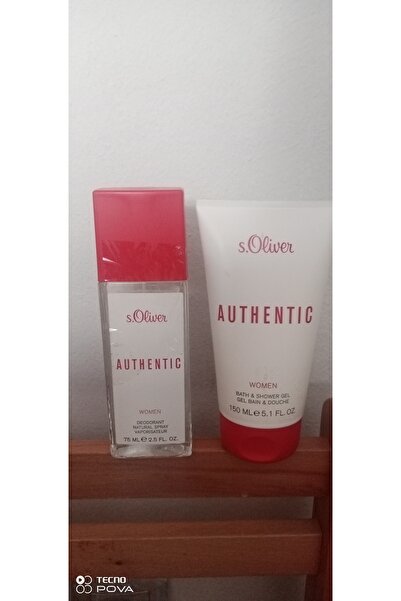 s.Oliver AUTHENTİC women Edt 75ml parfüm seti