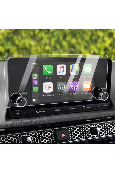 ael-tech New Honda Civic 7 Inch Navigation Compatible 9h Nano Screen Protector 2022 2023