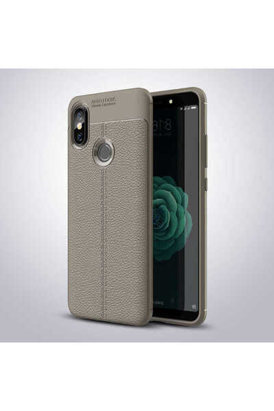 GRABONO Xiaomi Mi 8 Compatible Leather Look Case