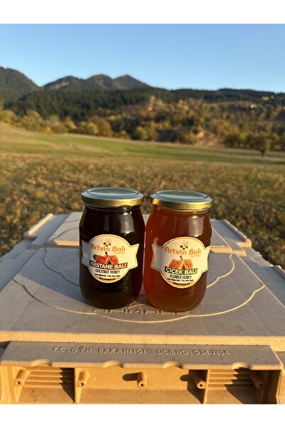 artvin arıcılık Artvin Balı - Bitirim İkili - Yayla Balı - Kestane Balı 970 gr