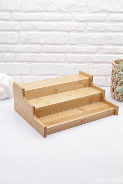 zezedesing حامل ومنظم متعدد الأغراض من الخيزران والأنيق