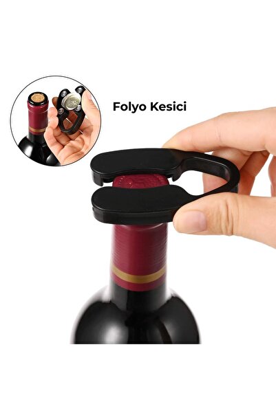 Fabcio Vino Şarjlı Otomatik Şarap Açacağı, Tirbuşon