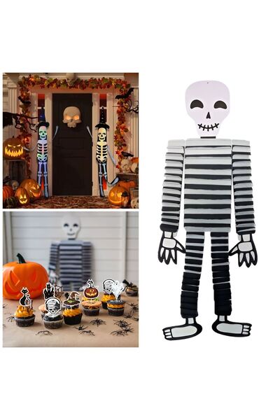 QUEEN AKSESUAR İthal büyük boy iskelet korku Walker yürüyen halloween cadılar...