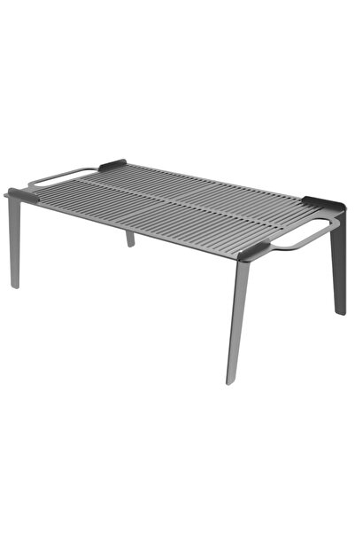 ARVALLI Portatif Izgara ayakları sökülebilir ayarlanabilir 2 kademeli yükseklik